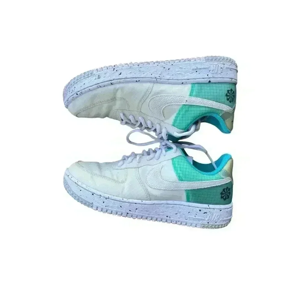 Nike Air Force 1 Crater M2Z2 Move To Zero White Turq (DO7692-101) Women’s Size 8